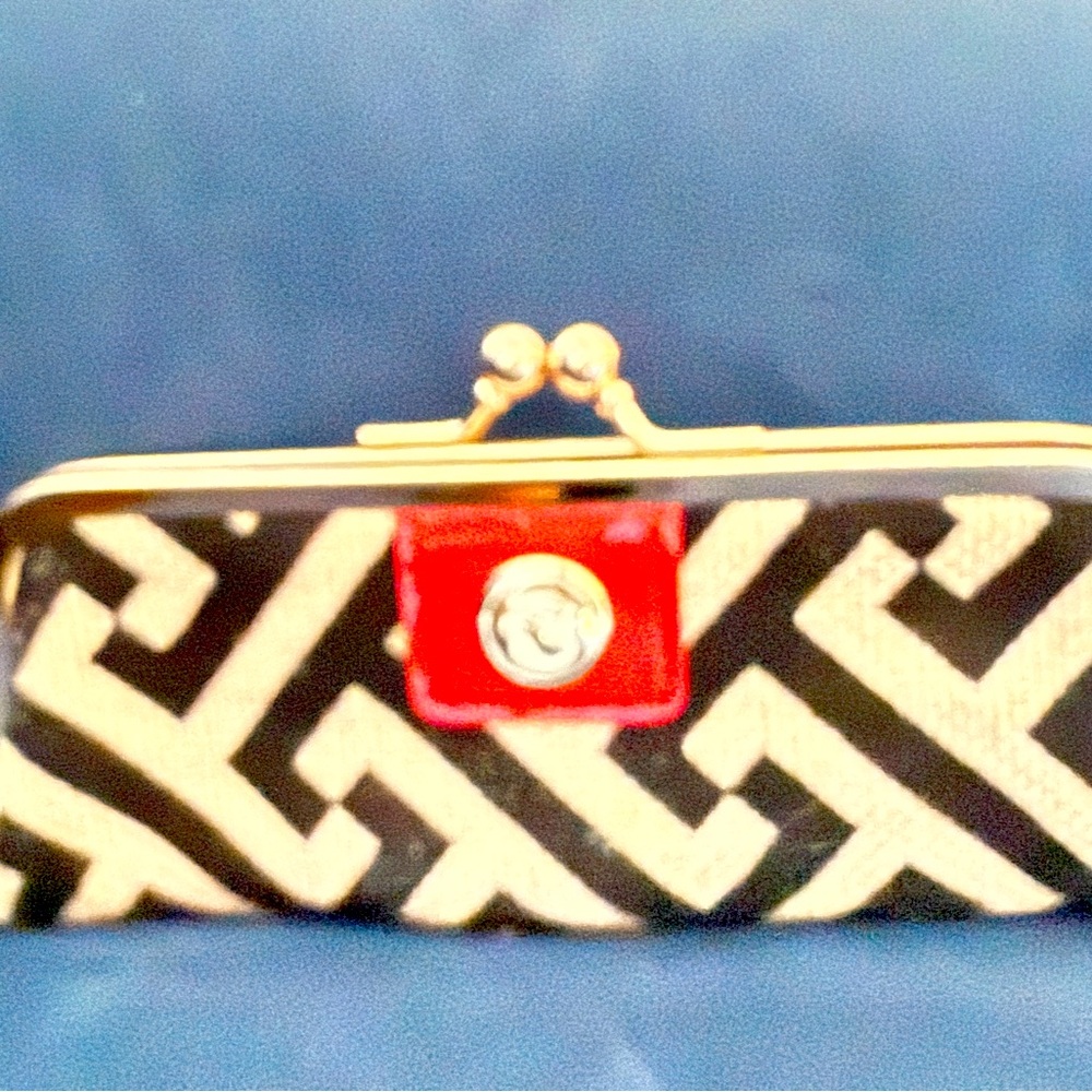 Spartina eyeglass/lipstick case